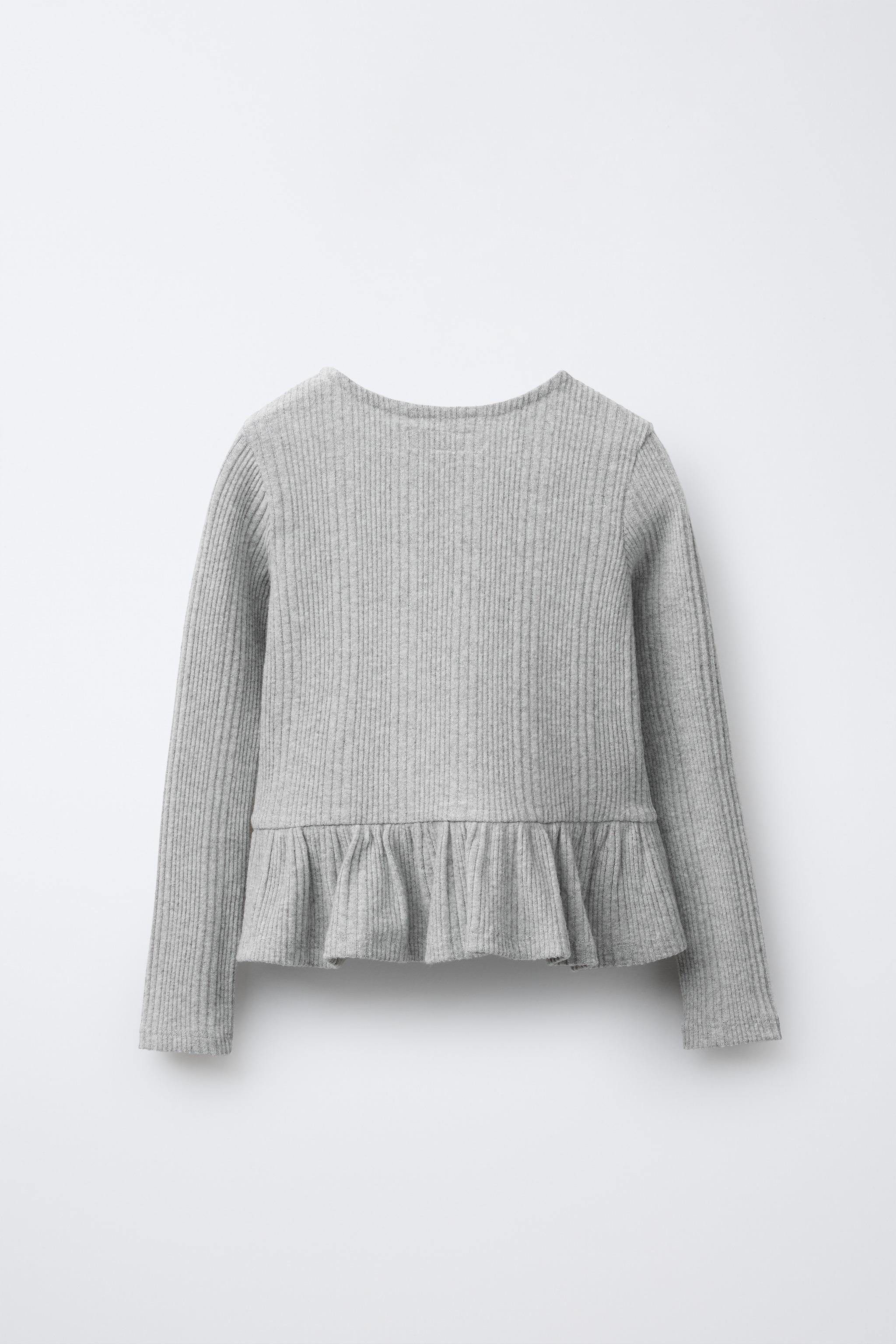 HAUT CÔTELÉ SOFT TOUCH À LACETS